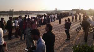 25 هزار نفر زنجير انساني اهواز