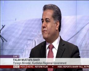وزيرخارجه كردستان عراق: سياستهاي غلط مالكي باعث فروپاشيدن ارتش فرقه‌يي او درعرض 10ساعت شد