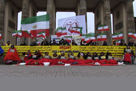 نود و هفتمين روز اعتصاب غذا در برلين