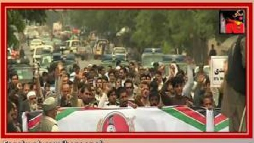 تظاهرات  مردم  در افغانستان عليه رژيم آخوندی