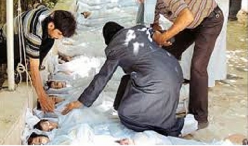 بازرسان بين المللي در سوريه مواد شيميايي ممنوعه را رد يابي كردند