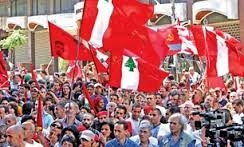 تظاهرات هزاران نفره مردم لبنان عليه فساد