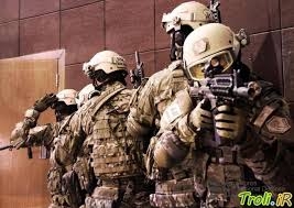 نيروهاي كماندوي آلماني با خودروهايشان وارد بغداد شدند