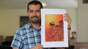 هادي حيدري، كارتونيست بازداشت شد