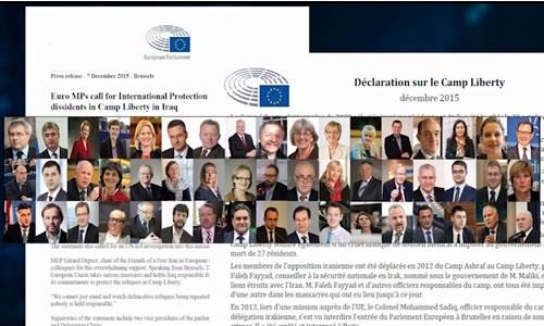 فراخوان170نماينده اروپايي براي حفاظت ليبرتي