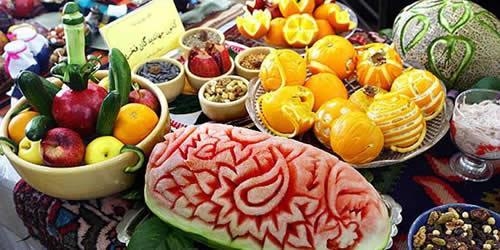 شعله‌های شب یلدایی‌