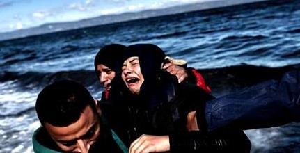 غرق شدن قايق  پناهجويان در آبهاي  تركيه