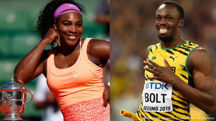 بولت و ویلیامز به عنوان ورزشکاران برتر ۲۰۱۵ در جهان